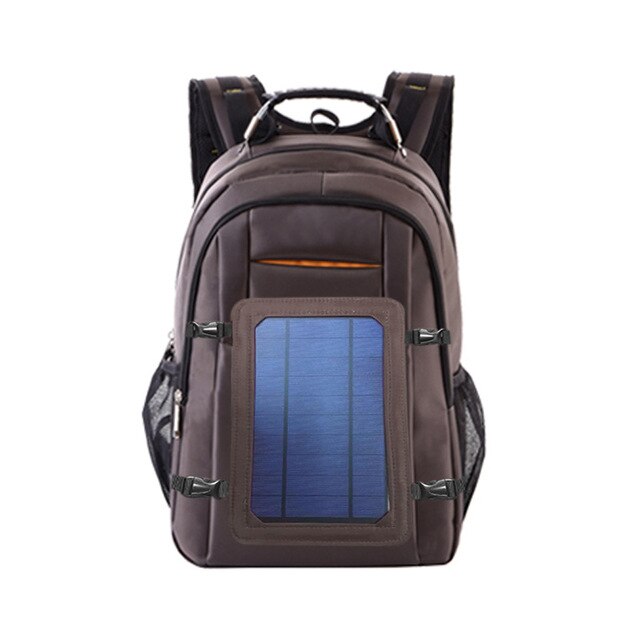 New Solar Charging USB Backpack men Fashion Casual Business Backpack Oxford Cloth Outdoor Bag