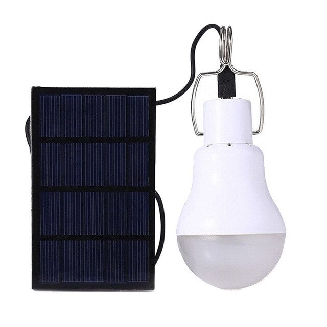 15W 130LM Solar Power Outdoor Light Solar Lamp Portable Bulb Sensor Solar Energy Lamp Led Lighting USB Rechargeable Dropshipping