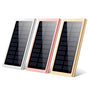 10000mah slim power bank solar powerbank 10000 mah charger  portable phone powerbank for cellphone battery bank