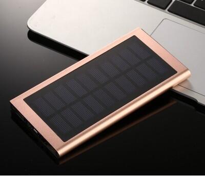 10000mah slim power bank solar powerbank 10000 mah charger  portable phone powerbank for cellphone battery bank