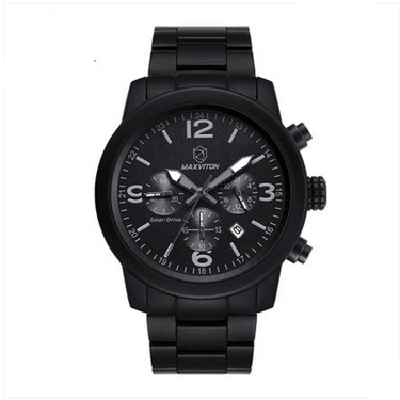 Fashion Sports Watches Special Forces Luminous 100Meters Waterproof Sapphire Glass Solar Movement Steel Men Wrist watch for male