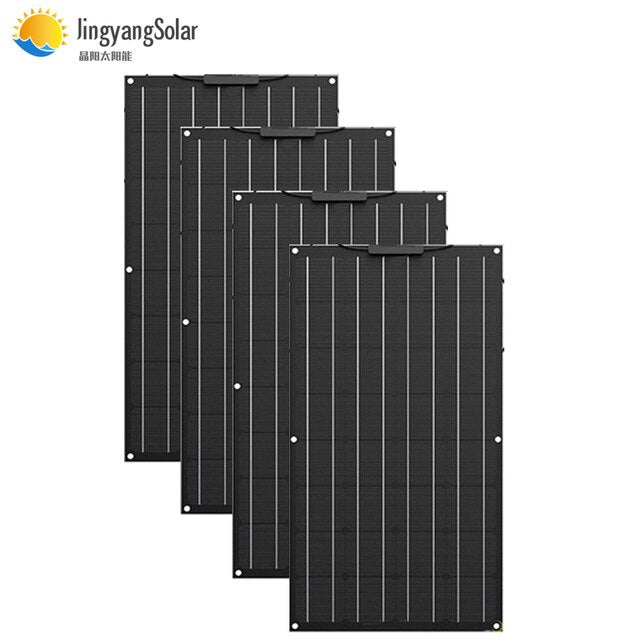 High quality solar panel poly 100w flexible panel solar 12v placa solar manufacturers in china home kit solar 200w 300w 400w