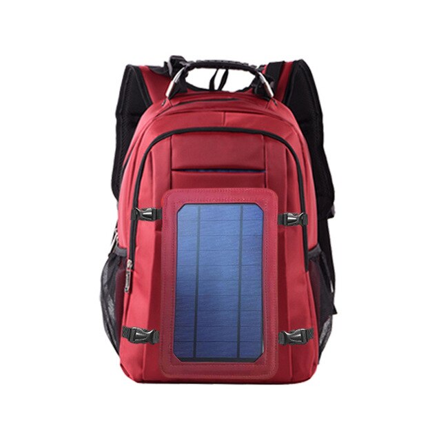 Men's leisure backpack solar energy multi-function high-capacity travel USB rechargeable travel bag outdoor computer backpack