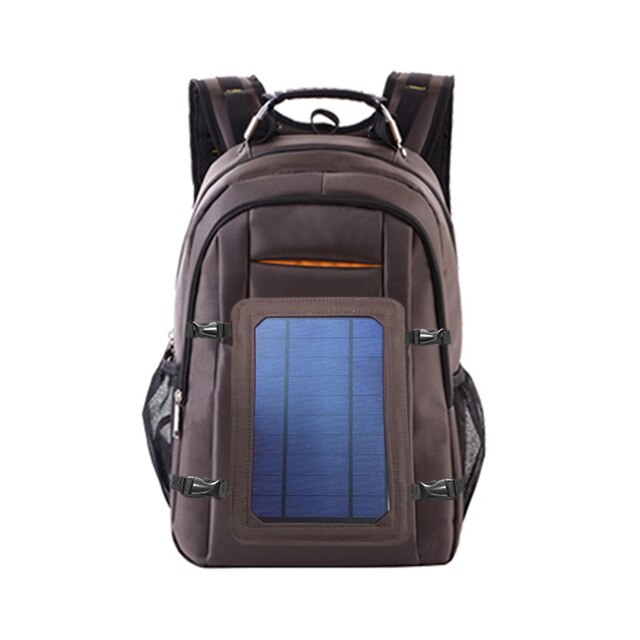 Men's leisure backpack solar energy multi-function high-capacity travel USB rechargeable travel bag outdoor computer backpack