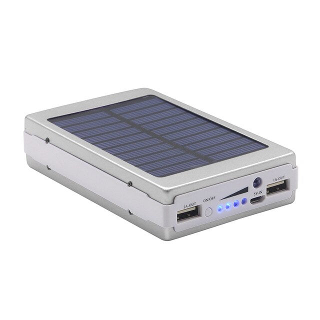 power bank 20000mah solar power bank with LED external battery technology bateria powerbank for iphone x samsung s8 honor